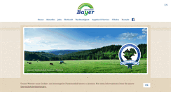 Desktop Screenshot of metzgerei-bayer.de